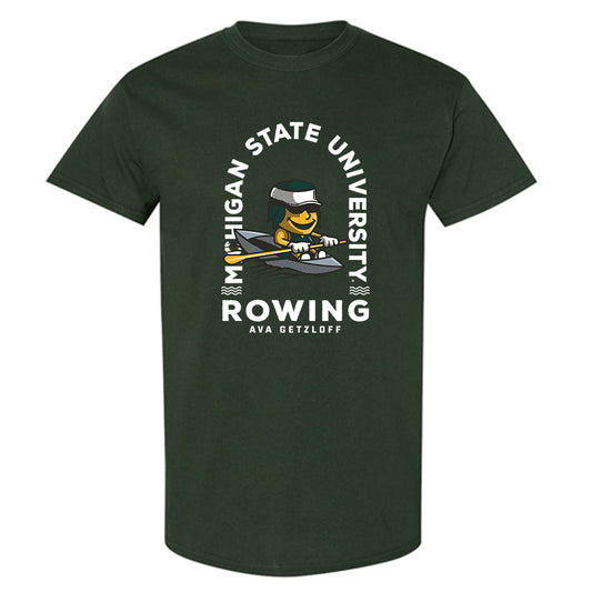 Michigan State - NCAA Women's Rowing : Ava Getzloff - Fashion Shersey T-Shirt-0