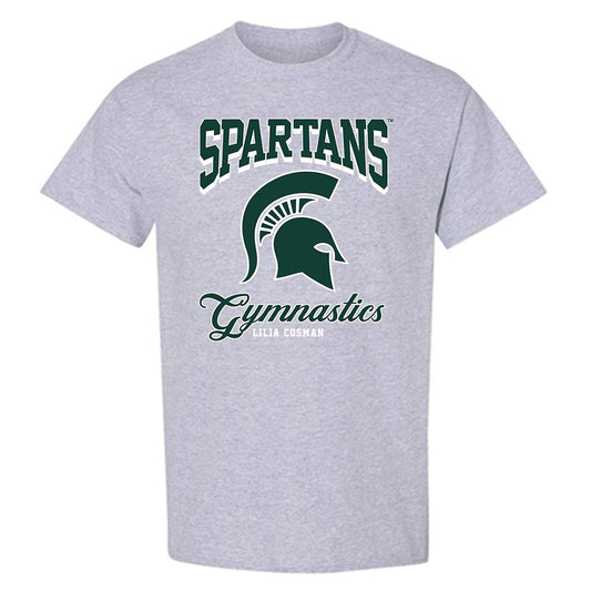 Michigan State - NCAA Women's Gymnastics : Lilia Cosman - Fashion Shersey T-Shirt-0
