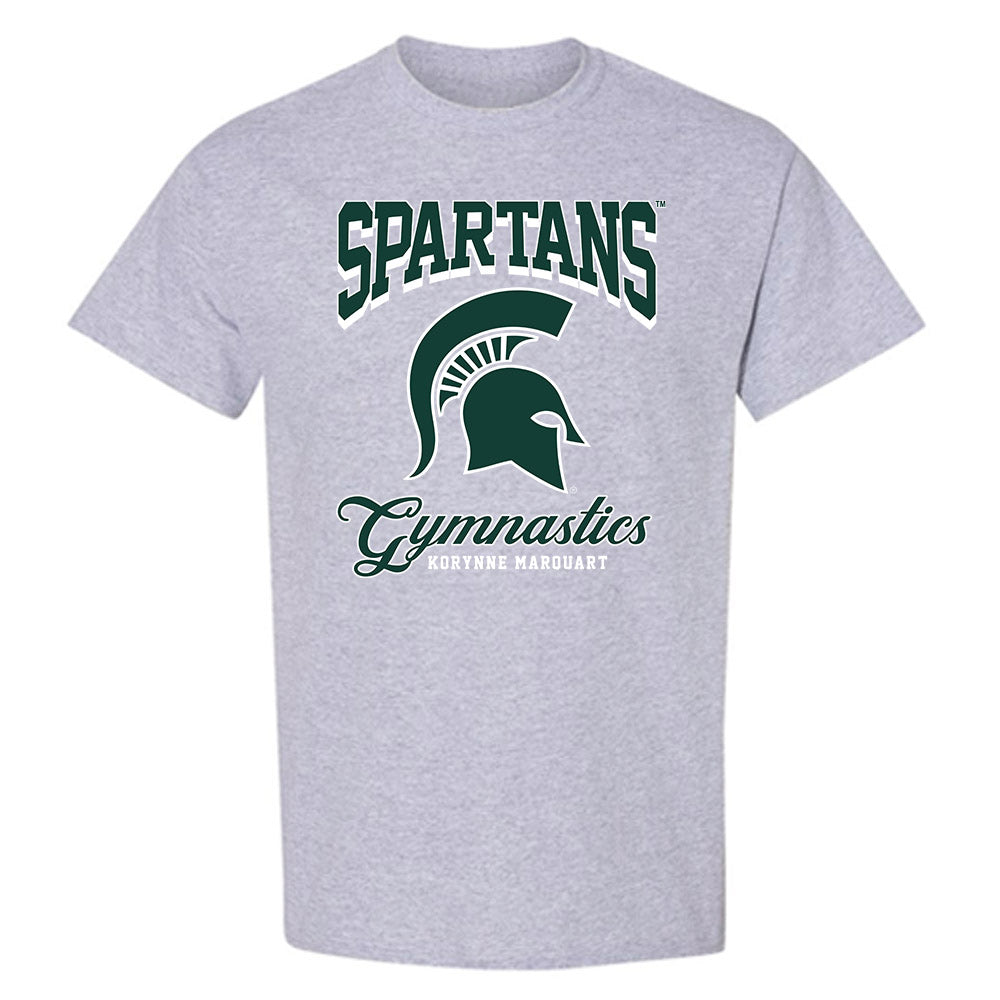 Michigan State - NCAA Women's Gymnastics : Korynne Marquart - Fashion Shersey T-Shirt-0