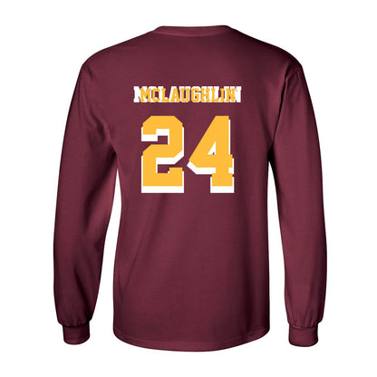Minnesota - NCAA Men's Ice Hockey : Finn McLaughlin - Replica Shersey Long Sleeve T-Shirt-1