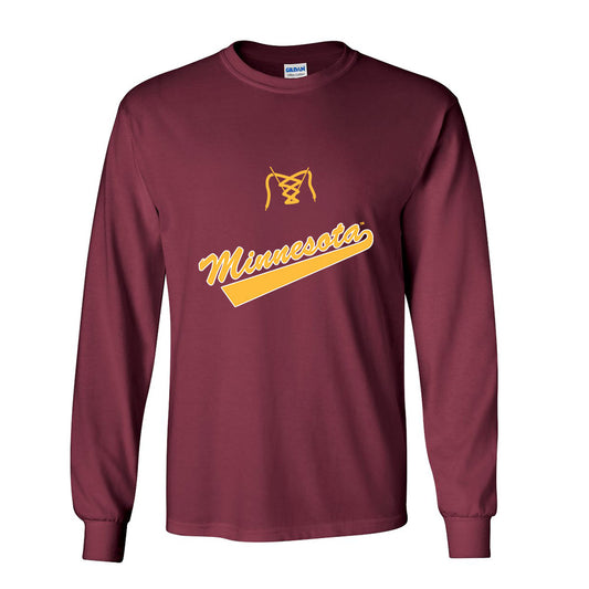 Minnesota - NCAA Men's Ice Hockey : Leo Gruba - Replica Shersey Long Sleeve T-Shirt-0
