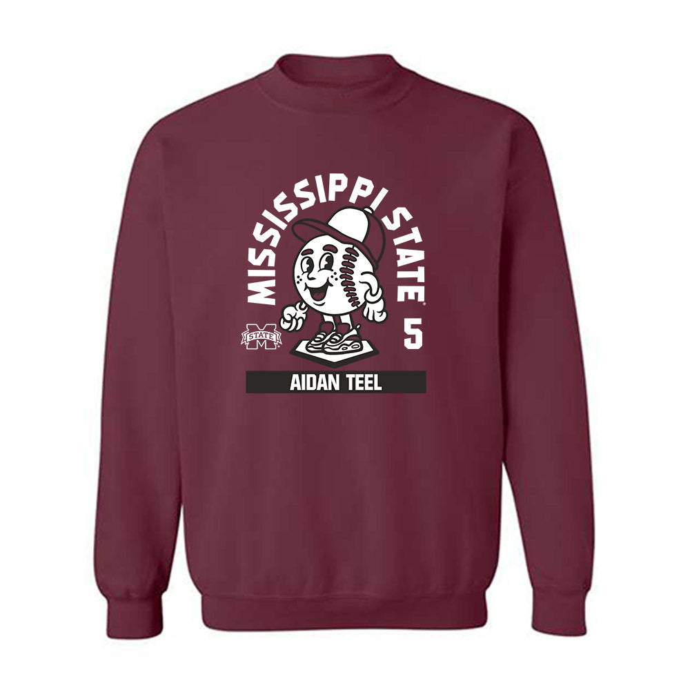 Mississippi State - NCAA Baseball : Aidan Teel - Crewneck Sweatshirt-0