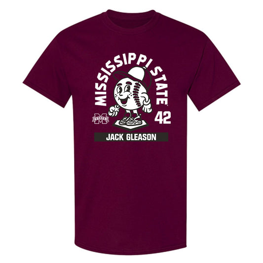 Mississippi State - NCAA Baseball : Jack Gleason - T-Shirt-0