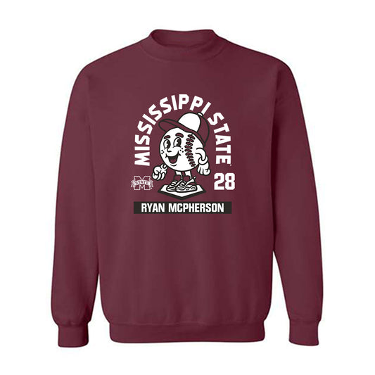 Mississippi State - NCAA Baseball : Ryan McPherson - Crewneck Sweatshirt-0