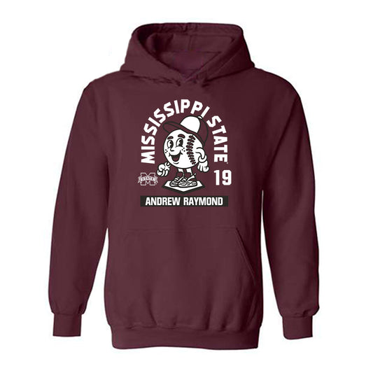 Mississippi State - NCAA Baseball : Andrew Raymond - Hooded Sweatshirt-0