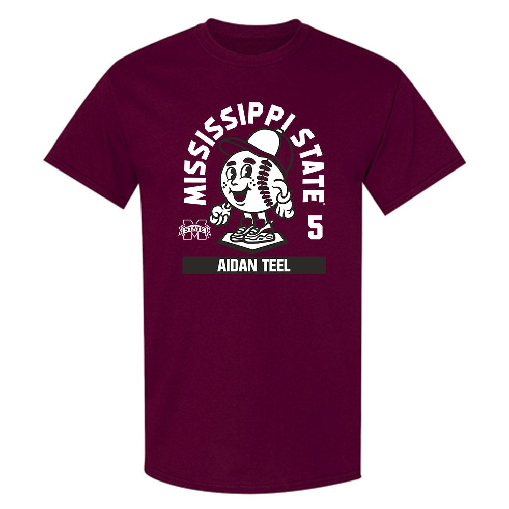 Mississippi State - NCAA Baseball : Aidan Teel - T-Shirt-0