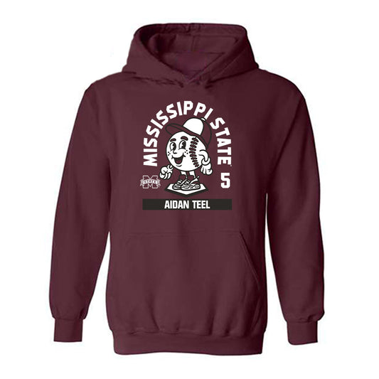 Mississippi State - NCAA Baseball : Aidan Teel - Hooded Sweatshirt-0