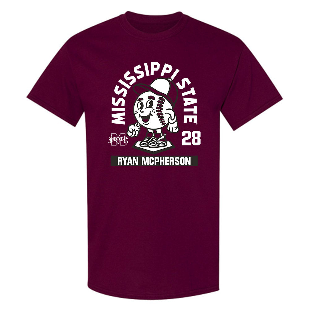 Mississippi State - NCAA Baseball : Ryan McPherson - T-Shirt-0