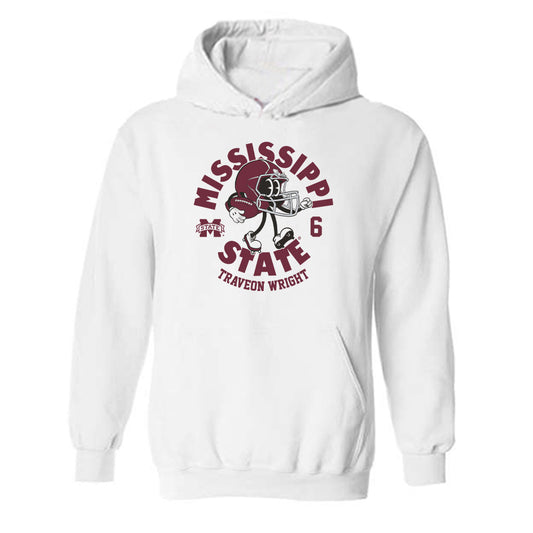 Mississippi State - NCAA Football : Traveon Wright - Hooded Sweatshirt