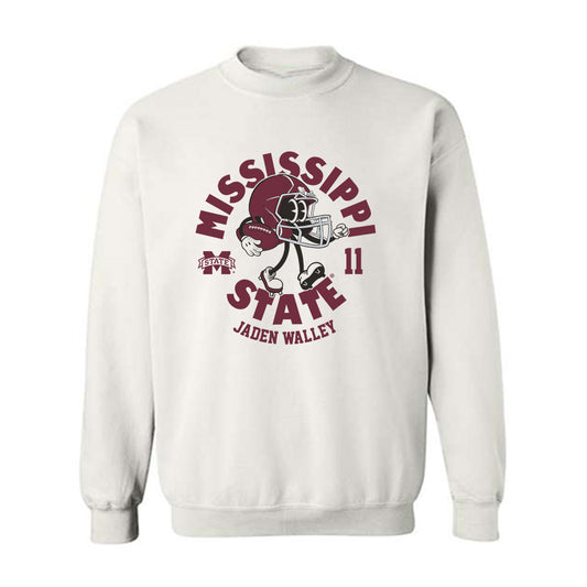 Mississippi State - NCAA Football : Jaden Walley - Fashion Shersey Crewneck Sweatshirt