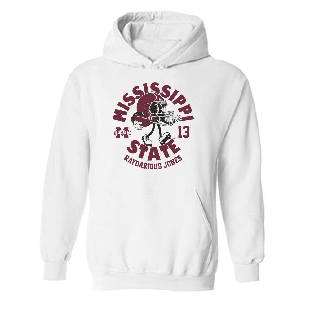 Mississippi State - NCAA Football : Raydarious Jones - Fashion Shersey Hooded Sweatshirt