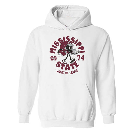 Mississippi State - NCAA Football : Jimothy Lewis - Hooded Sweatshirt Fashion Shersey