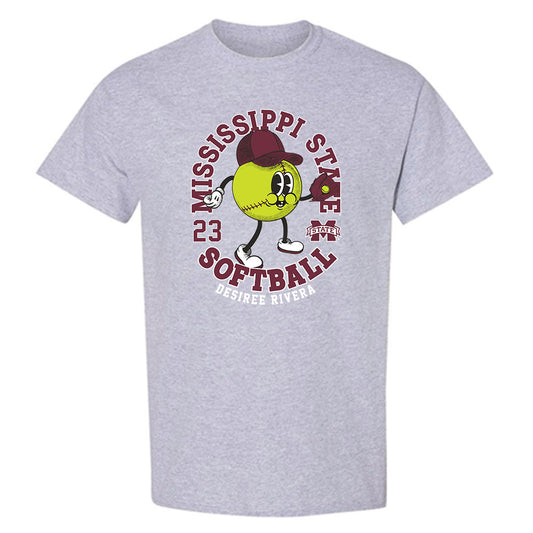 Mississippi State - NCAA Softball : Desiree Rivera - Fashion Shersey T-Shirt-0