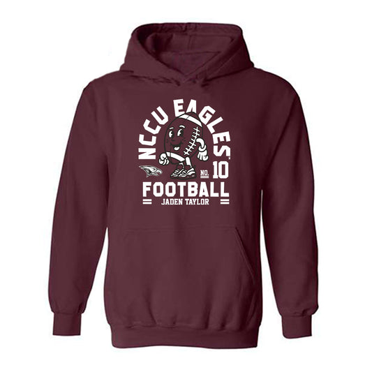 NCCU - NCAA Football : Jaden Taylor - Fashion Shersey Hooded Sweatshirt