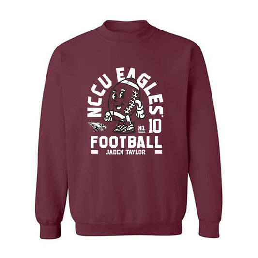 NCCU - NCAA Football : Jaden Taylor - Fashion Shersey Crewneck Sweatshirt