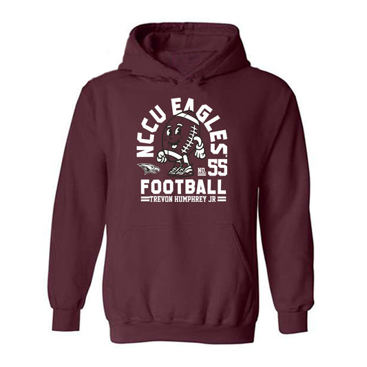 NCCU - NCAA Football : Trevon Humphrey Jr - Fashion Shersey Hooded Sweatshirt