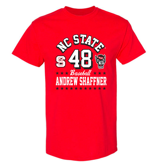 NC State - NCAA Baseball : Andrew Shaffner - T-Shirt Fashion Shersey