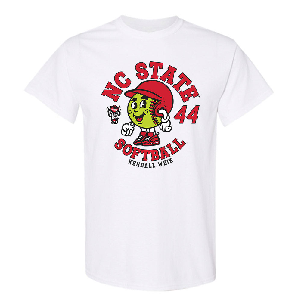 NC State - NCAA Softball : Kendall Weik - Fashion Shersey T-Shirt-0