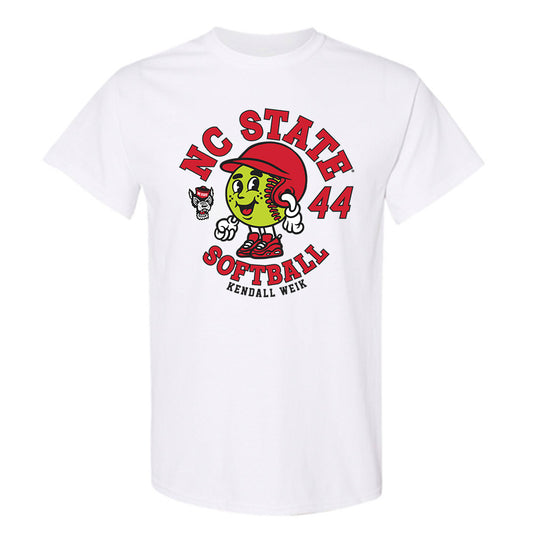 NC State - NCAA Softball : Kendall Weik - Fashion Shersey T-Shirt-0