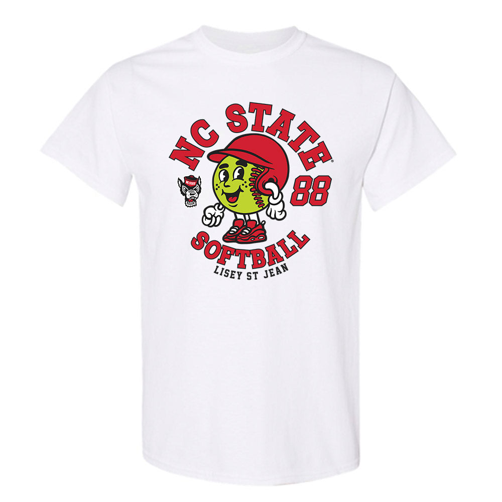 NC State - NCAA Softball : Lisey St Jean - Fashion Shersey T-Shirt