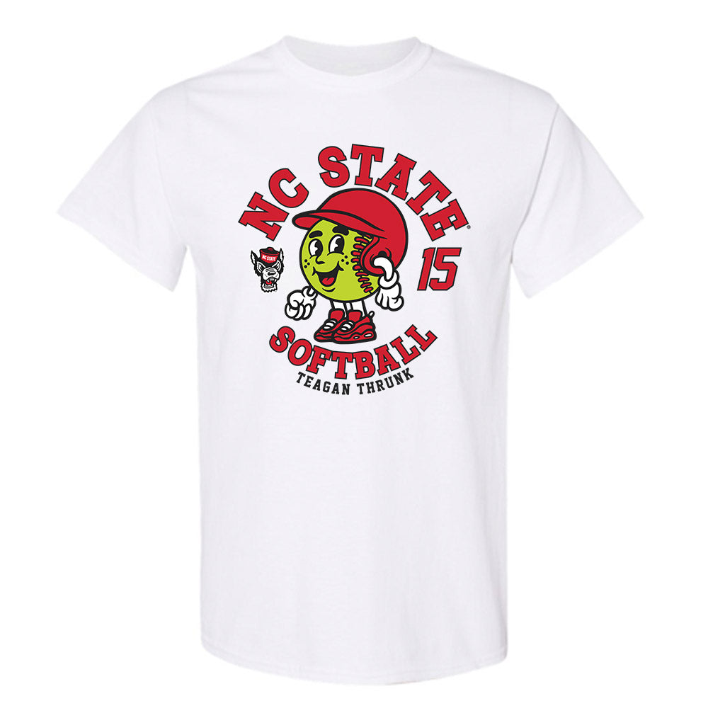 NC State - NCAA Softball : Teagan Thrunk - Fashion Shersey T-Shirt