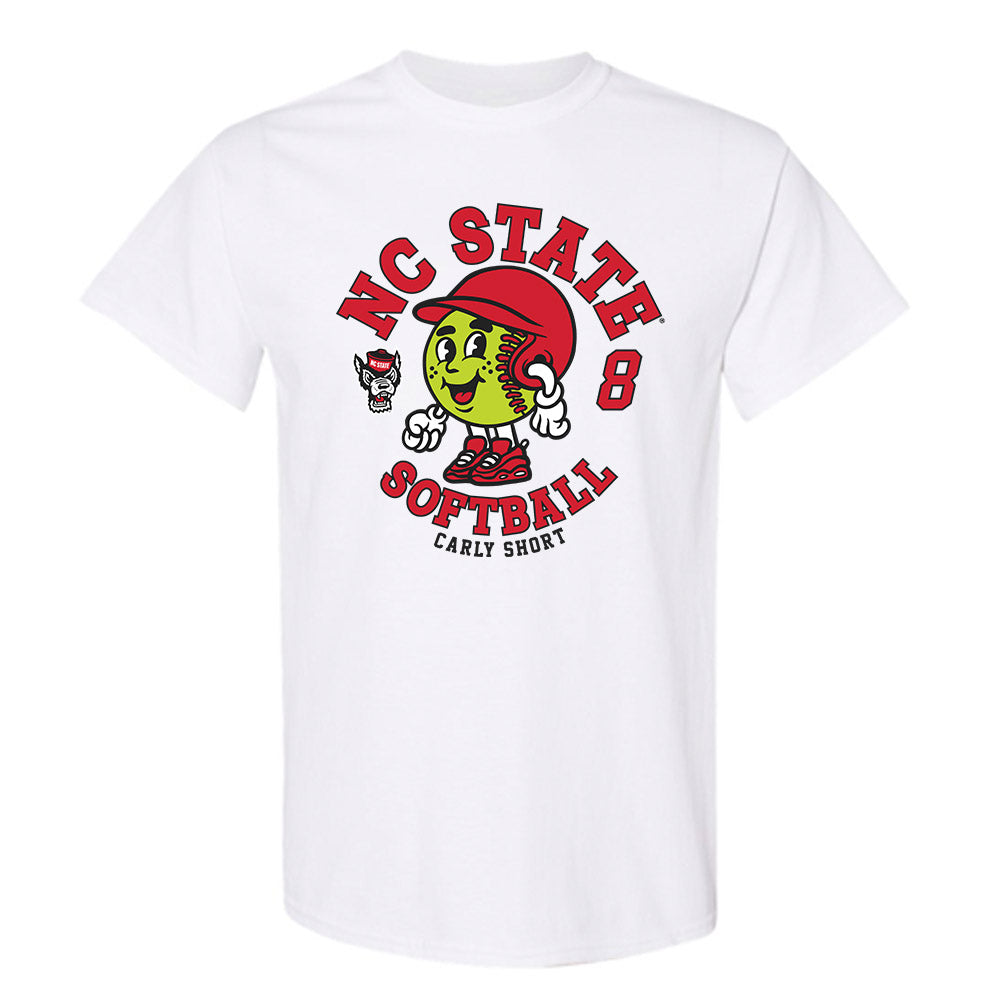 NC State - NCAA Softball : Carly Short - Fashion Shersey T-Shirt-0