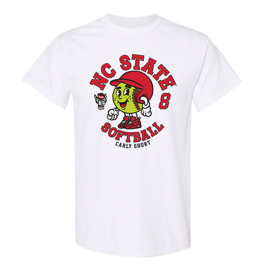 NC State - NCAA Softball : Carly Short - Fashion Shersey T-Shirt-0
