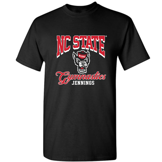 NC State - NCAA Women's Gymnastics : Macy Jennings - Fashion Shersey T-Shirt-0