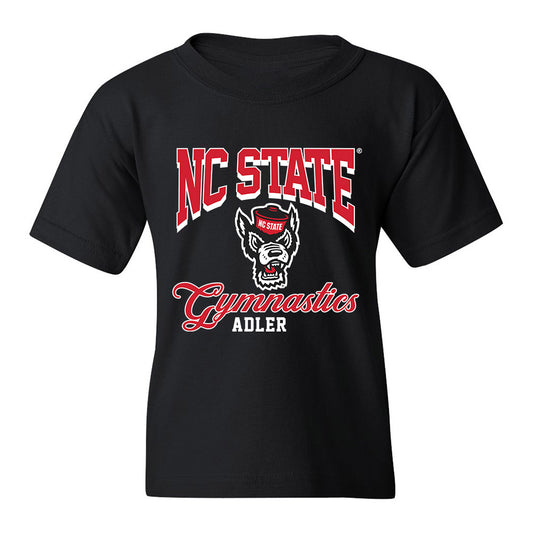 NC State - NCAA Women's Gymnastics : Meg Adler - Fashion Shersey Youth T-Shirt