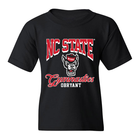 NC State - NCAA Women's Gymnastics : Bella OBryant - Fashion Shersey Youth T-Shirt