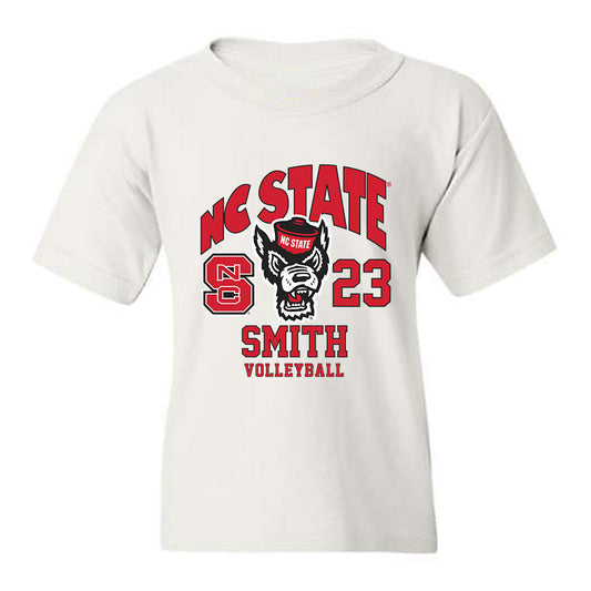 NC State - NCAA Women's Volleyball : Jordan Smith - Fashion Shersey Youth T-Shirt-0