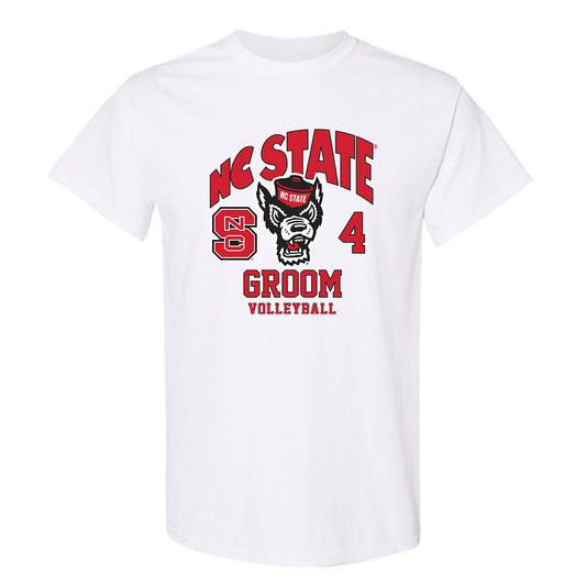 NC State - NCAA Women's Volleyball : Sophia Groom - Fashion Shersey T-Shirt