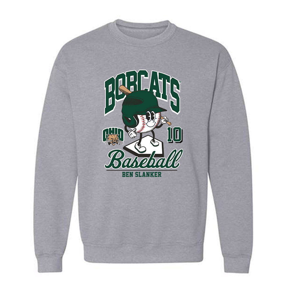 Ohio - NCAA Baseball : Ben Slanker - Fashion Shersey Crewneck Sweatshirt-0