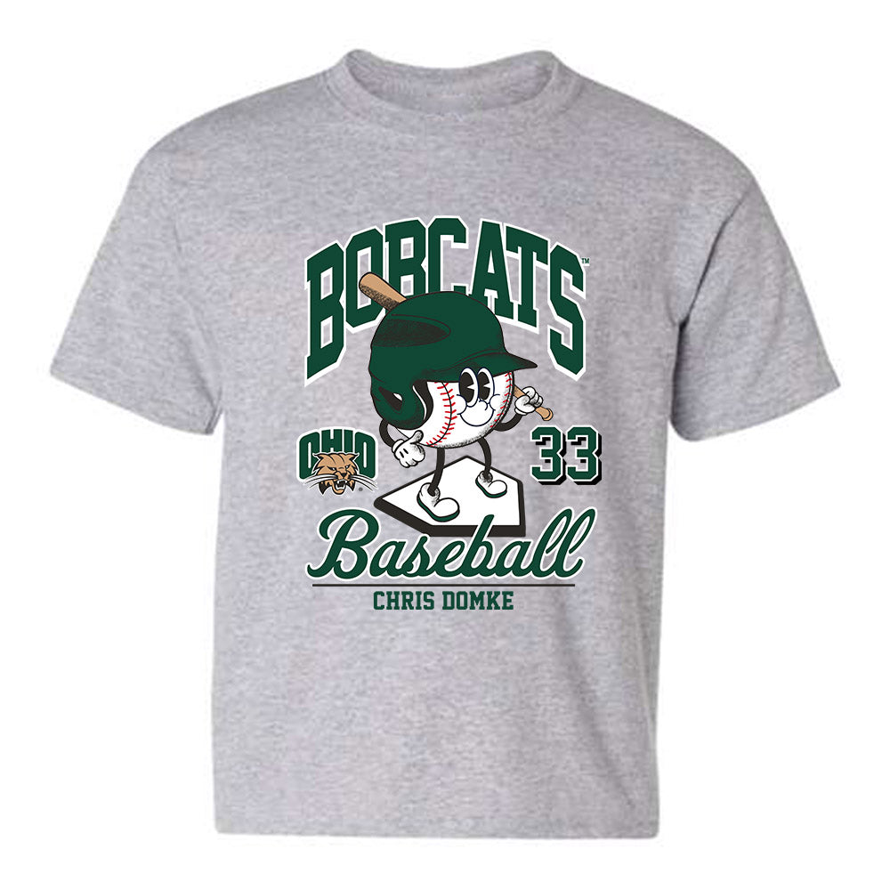 Ohio - NCAA Baseball : Chris Domke - Fashion Shersey Youth T-Shirt