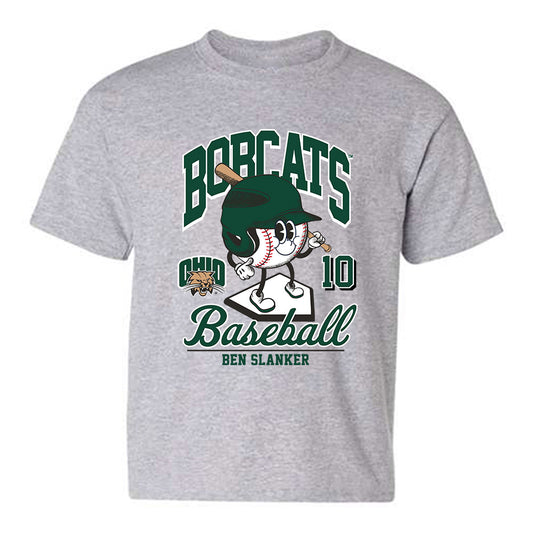 Ohio - NCAA Baseball : Ben Slanker - Fashion Shersey Youth T-Shirt-0