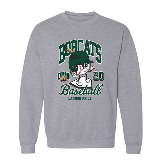 Ohio - NCAA Baseball : Landon Price - Fashion Shersey Crewneck Sweatshirt-0