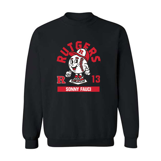 Rutgers - NCAA Baseball : Sonny Fauci - Crewneck Sweatshirt Fashion Shersey