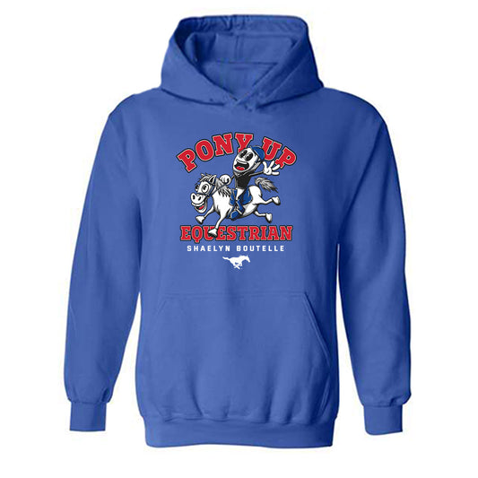 SMU - NCAA Equestrian : Shaelyn Boutelle - Fashion Shersey Hooded Sweatshirt-0