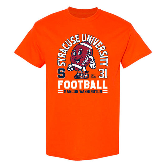 Syracuse - NCAA Football : Marcus Washington - Fashion Shersey T-Shirt