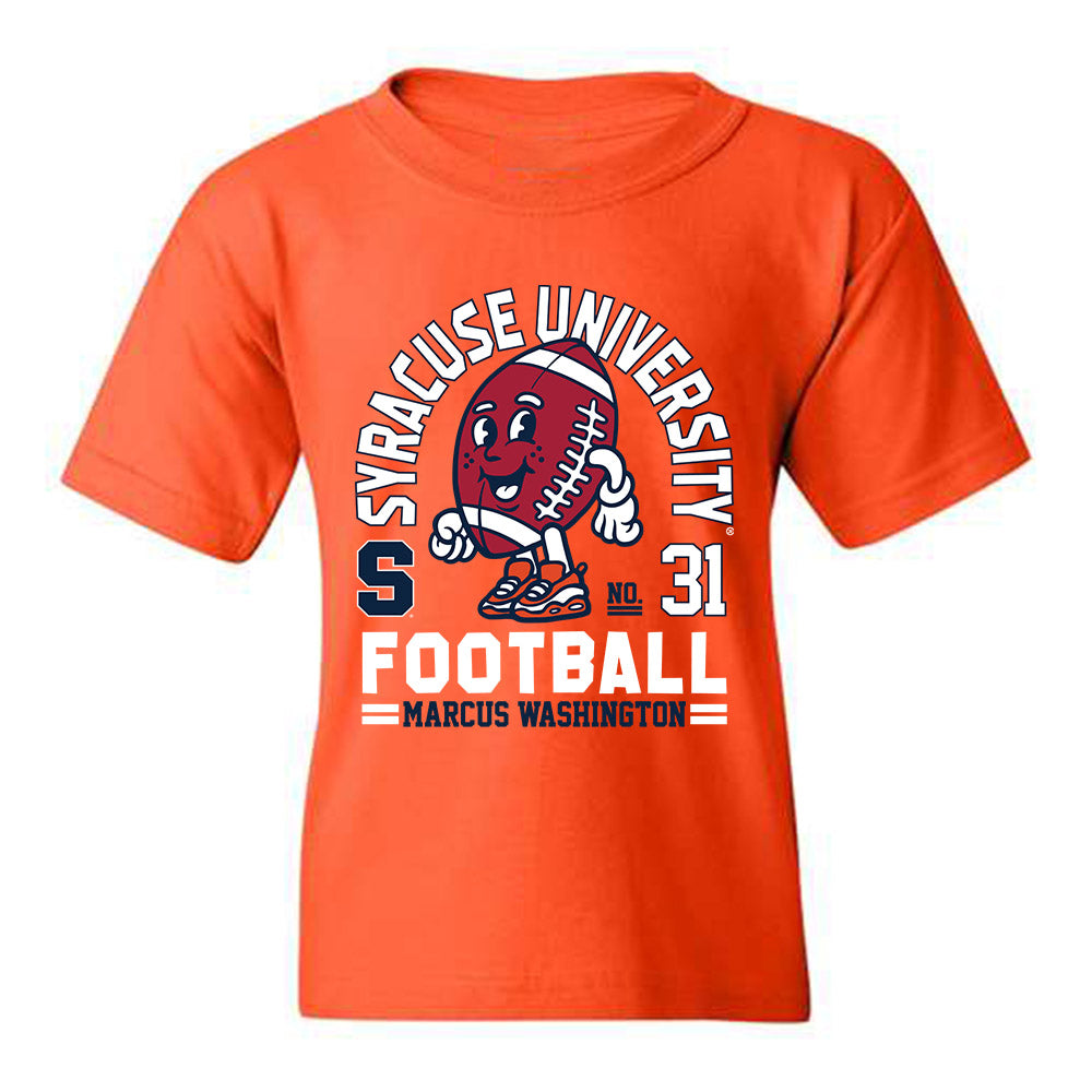 Syracuse - NCAA Football : Marcus Washington - Fashion Shersey Youth T-Shirt