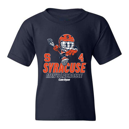 Syracuse - NCAA Men's Lacrosse : Cam Ryan - Fashion Shersey Youth T-Shirt