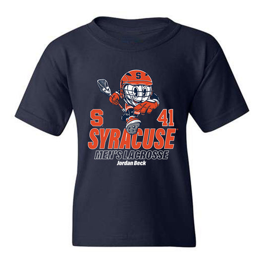 Syracuse - NCAA Men's Lacrosse : Jordan Beck - Fashion Shersey Youth T-Shirt