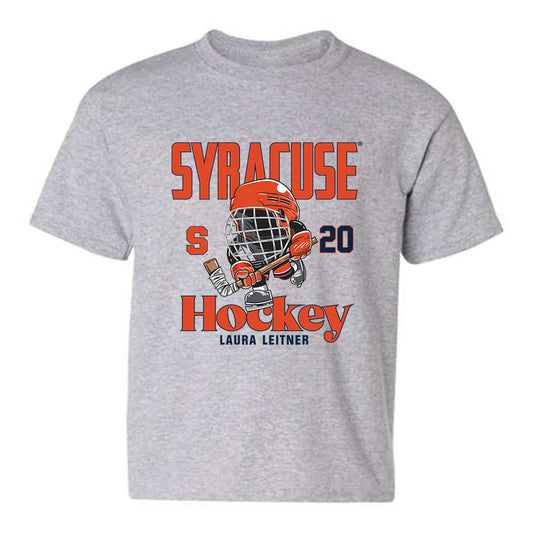 Syracuse - NCAA Women's Ice Hockey : Laura Leitner - Fashion Shersey Youth T-Shirt