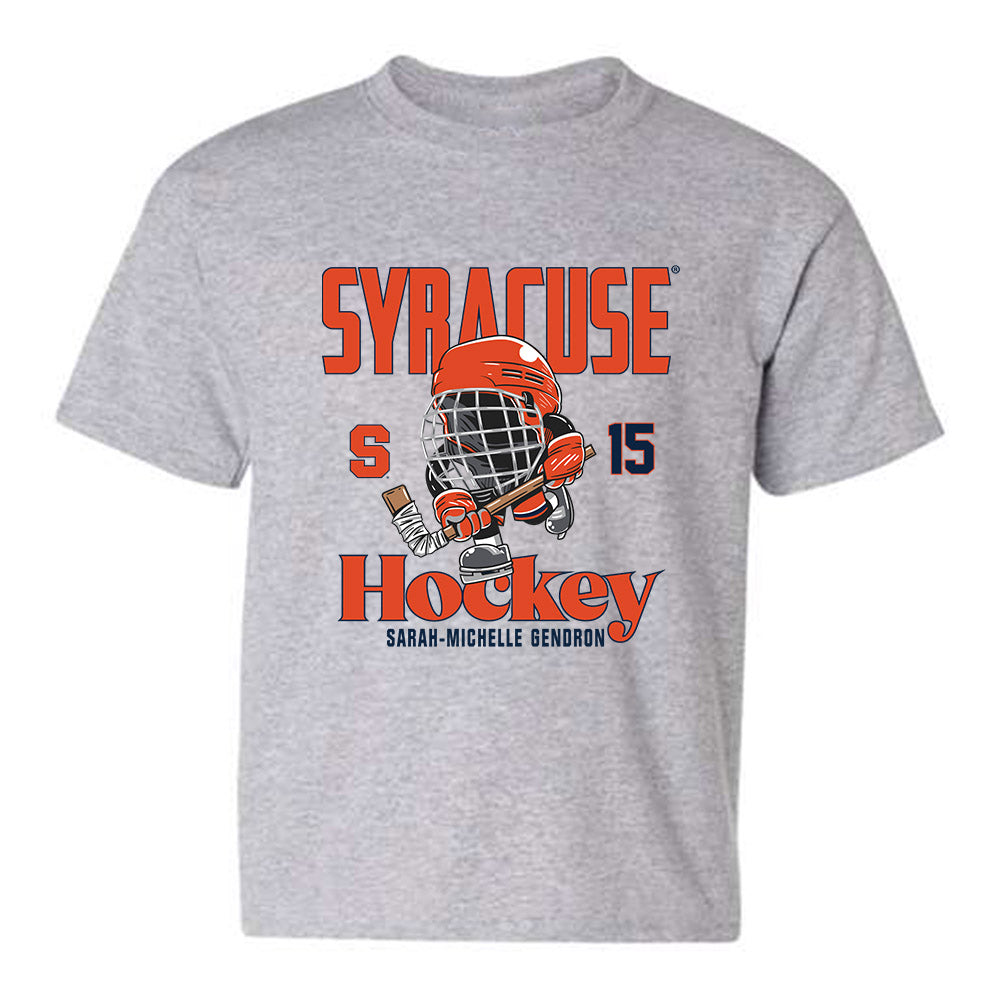 Syracuse - NCAA Women's Ice Hockey : Sarah-Michelle Gendron - Fashion Shersey Youth T-Shirt