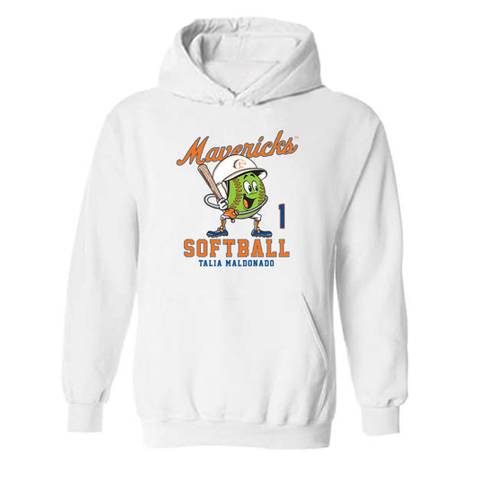 Texas Arlington - NCAA Softball : Talia Maldonado - Fashion Shersey Hooded Sweatshirt-0