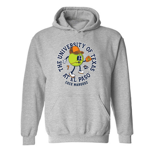 UTEP - NCAA Softball : Cece Marquez - Fashion Shersey Hooded Sweatshirt