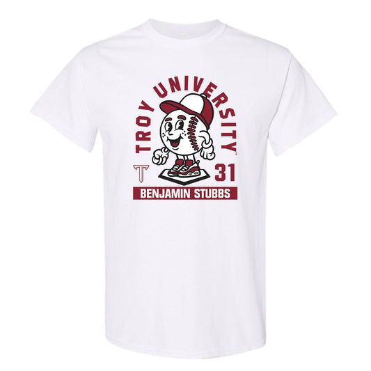 Troy - NCAA Baseball : Benjamin Stubbs - Fashion Shersey T-Shirt-0
