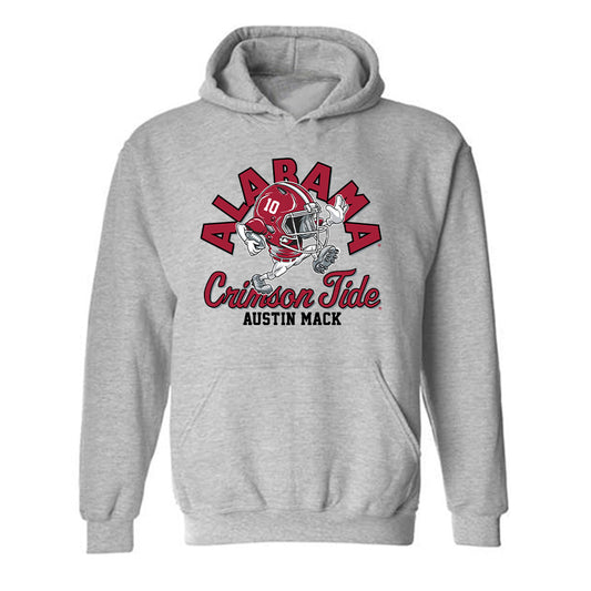 Alabama - NCAA Football : Austin Mack - Hooded Sweatshirt Fashion Shersey