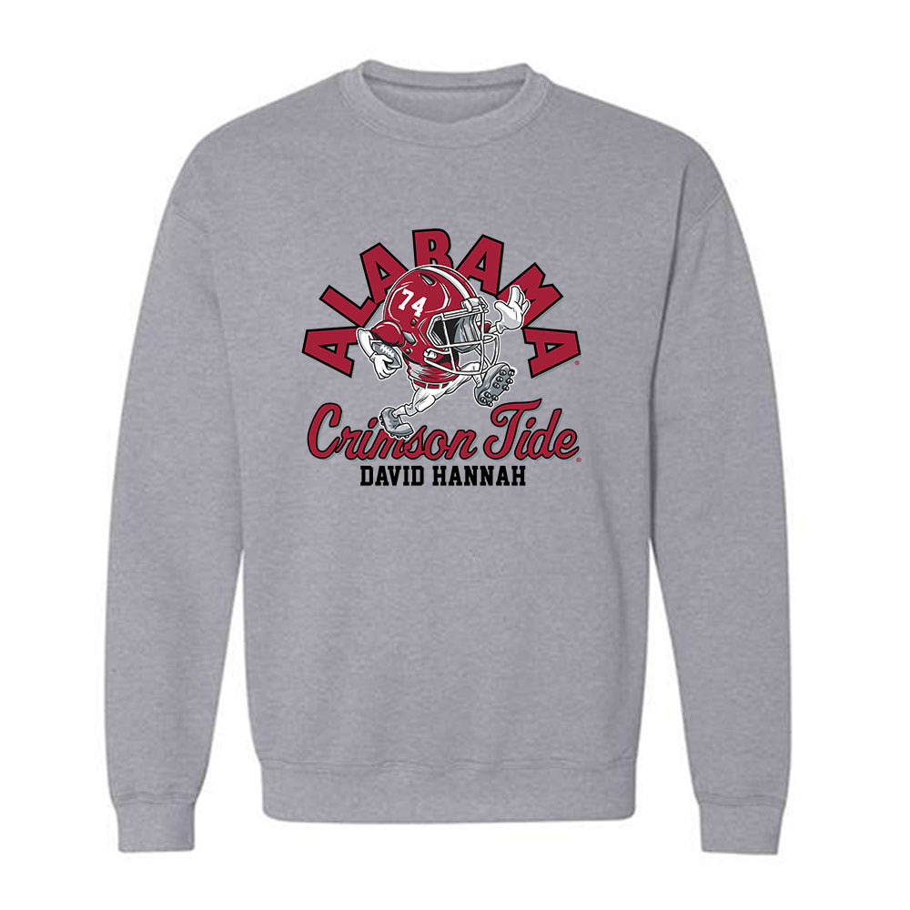 Alabama - Football Alumni : David Hannah - Crewneck Sweatshirt