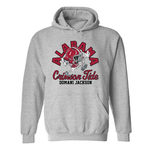 Alabama - NCAA Football : Domani Jackson - Hooded Sweatshirt